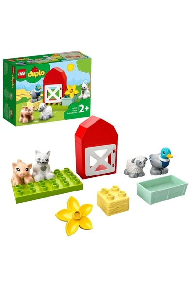LEGO  DUPLO Town Çiftlik Hayvanı Bakımı 10949 - Çocuklar için Çiftlik Oyun Seti (11 Parça) ürün görseli 1