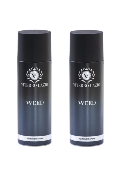 Viterbo Lazio Weed  2 X 200 Ml Erkek Deodorant ürün görseli 1