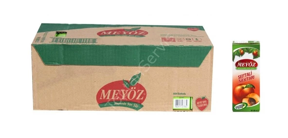 Meyöz Şeftali Nektarı 200ml 27 Adet ürün görseli 1