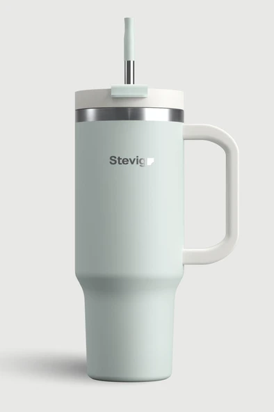 Stevig 2 Moods Tuck-in Tumbler Sızdırmaz Çelik Termos 900 ML Sprout Green ST-240 ürün görseli 1
