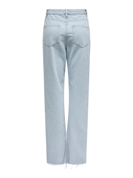 Only 15338090 Kadin Pantolon - Buz Mavi - Resim 2
