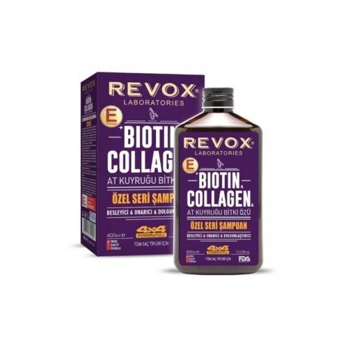 Revox Biotin & Collagen At Kuyruğu Şampuan 400 ml ürün görseli 1