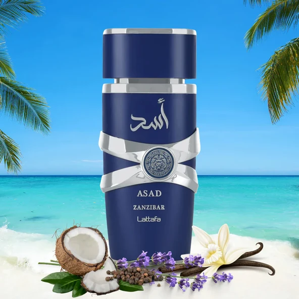 LATTAFA ASAD ZANZİBAR 100 ML EDP PARFÜM - Resim 4
