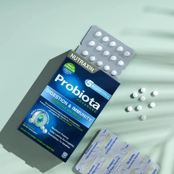 Nutraxin Probiota Advanced 60 Tablet (SKT:07/2027) - Resim 5