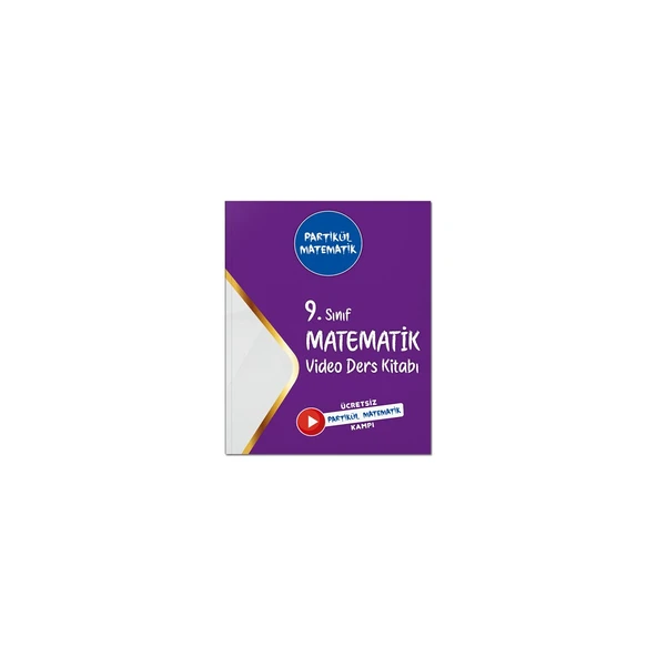 9. Sınıf Partikül Matematik Video Ders Kitabı ürün görseli 1