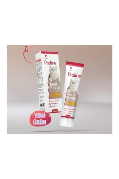 Anti-Hairball Kedi Malt Macunu 100gr - Kediler İçin Tüy Yumağı Önleyici Macun ürün görseli 1