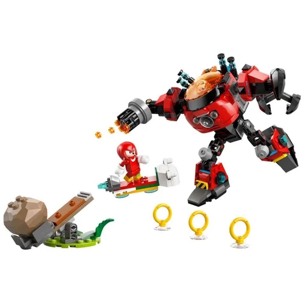 Nessiworld LEGO Sonic the Hedgehog Knuckles, Dr. Eggman’ın Egg Crusher Robotuna Karşı 77005 ürün görseli 1