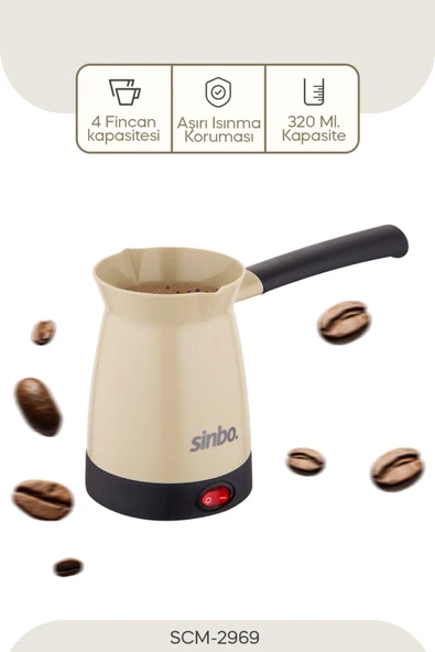 SİNBO SCM-2969 ELEKTRIKLI CEZVE ürün görseli 1