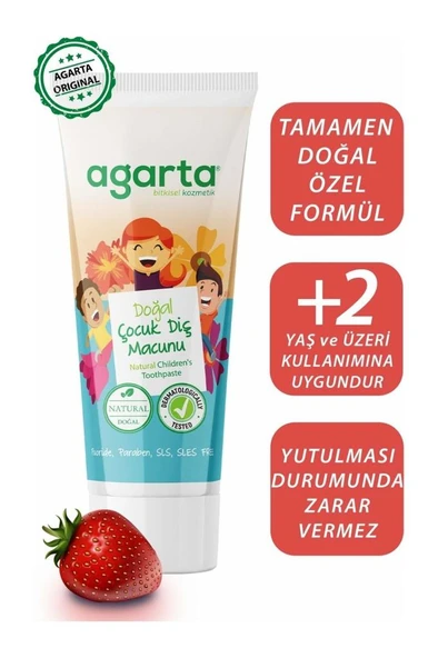 Doğal Diş Macunu 75ML Çocuk - Resim 3