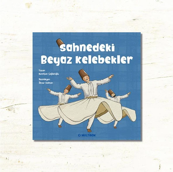 SAHNEDEKİ BEYAZ KELEBEKLER ürün görseli 1