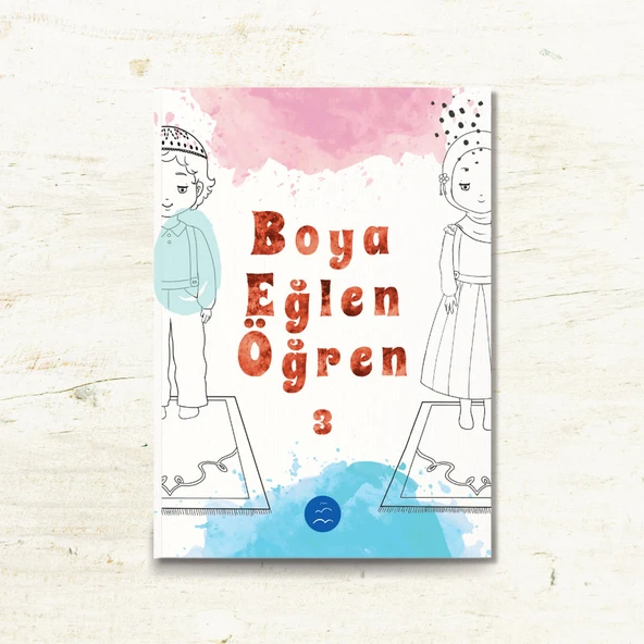 BOYA EĞLEN ÖĞREN 3 ÇOCUKLAR İÇİN BOYAMA KİTABI ürün görseli 1