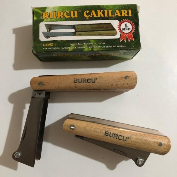 Çift Ağızlı Ceviz İçin Burcu Aşı Bıçağı Çakısı ürün görseli 1