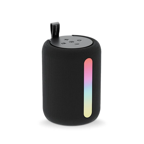 Polosmart PBS228 Işıklı Taşınabilir Kablosuz Bluetooth Speaker Hoparlör 1200 mAh Siyah ürün görseli 1