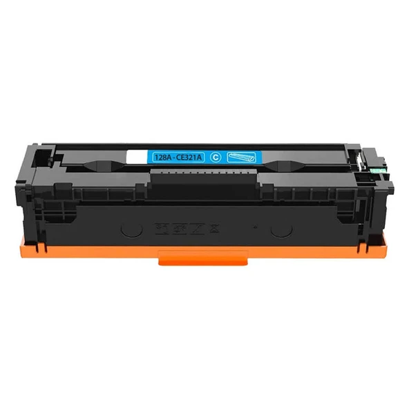 Hp 128A-CE321A Mavi Muadil Toner - Resim 2