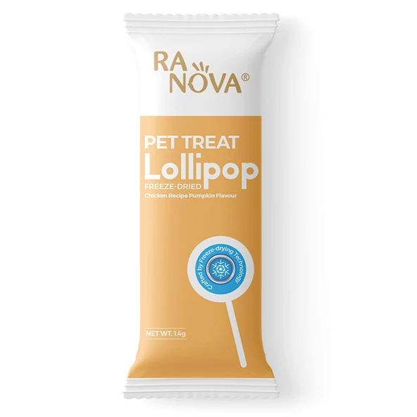 Ranova Tavuklu Balkabaklı Lolipop Kedi Ödülü 1,4 Gr ürün görseli 1