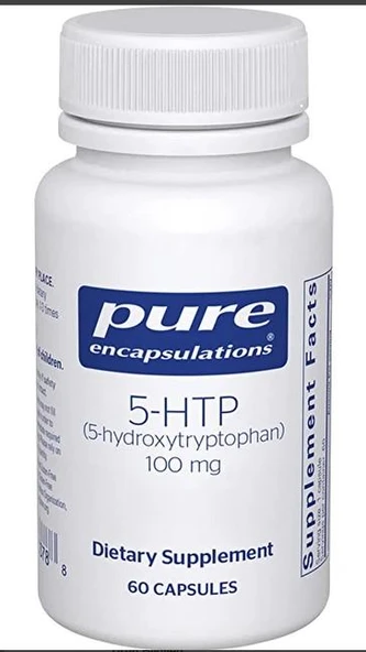 Pure Encapsulations 5-HTP 100 mg 60 Kapsül ürün görseli 1