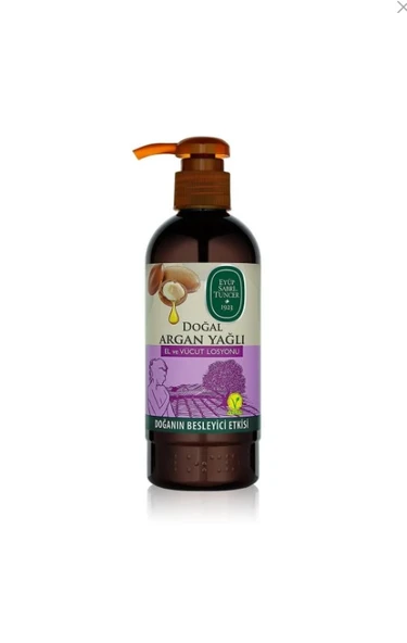 Eyüp Sabri Tuncer Doğal Argan Yağlı El ve Vücut Losyonu 250 ml ürün görseli 1