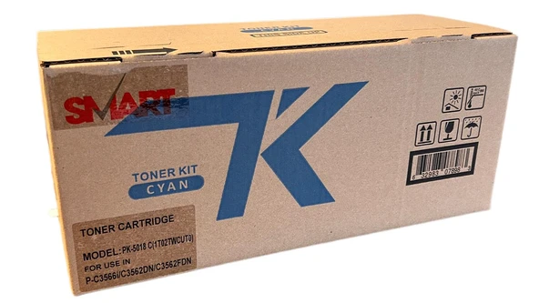 Utax PK-5018 Smart Mavi Toner PC3562  PC3566 ürün görseli 1
