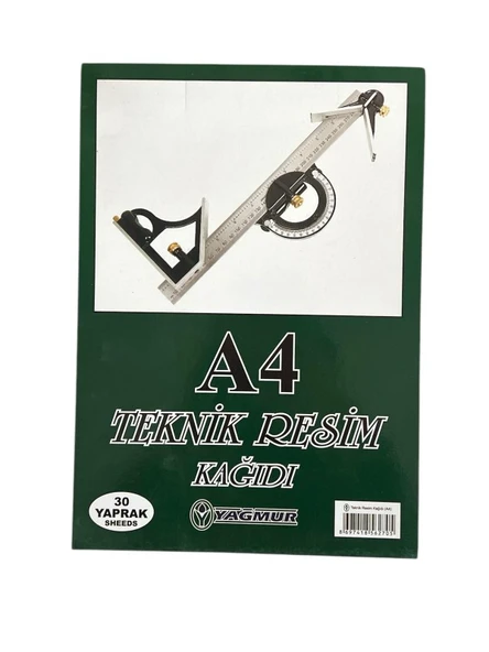 Teknik Resim Kağıdı A4 30 Yaprak - Dik ürün görseli 1
