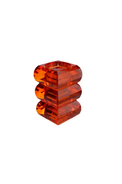 Krıstal 3 Bogumlu Orange Mumluk 18 Cm ürün görseli 1