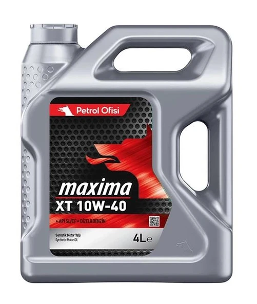 PETROL OFİSİ MAXİMA XT 10W40 4 LITRE DIZEL&BENZIN API SL/CF ürün görseli 1