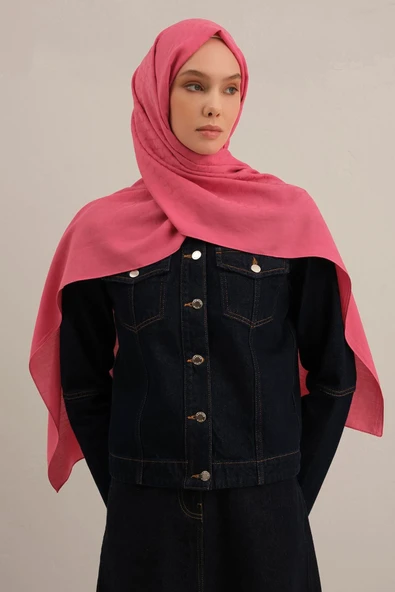 Link Desen Bambu Cotton Şal 2 - Resim 5