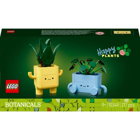 LEGO Botanicals 10349 Mutlu Bitkiler (217 Parça) - Resim 3