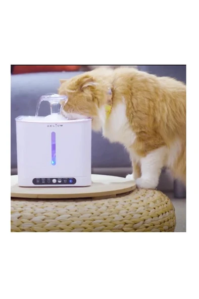 Aclıum Sensörlü Kedi Su Sebili - Resim 2