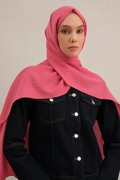 Link Desen Bambu Cotton Şal 2 - Resim 6