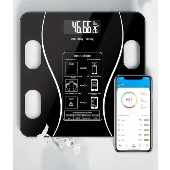Bluetooth Özellikli Akıllı Tartı ürün görseli 1