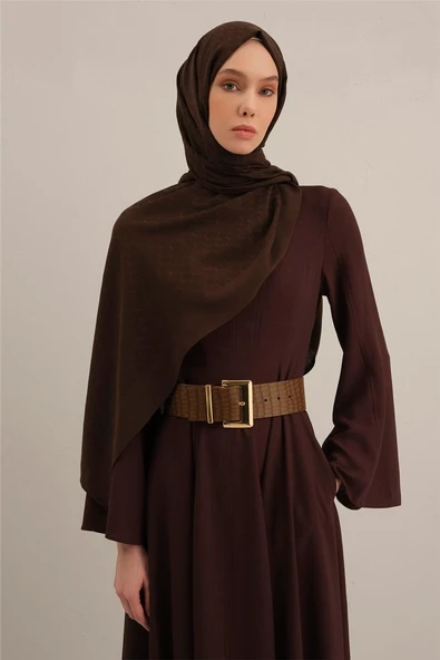 Link Desen Bambu Cotton Şal 2 - Resim 5