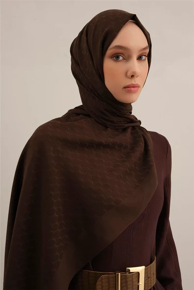 Link Desen Bambu Cotton Şal 2 - Resim 7