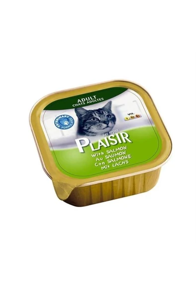 Plaisir Somonlu Pate Kedi Maması 100 Gr ürün görseli 1