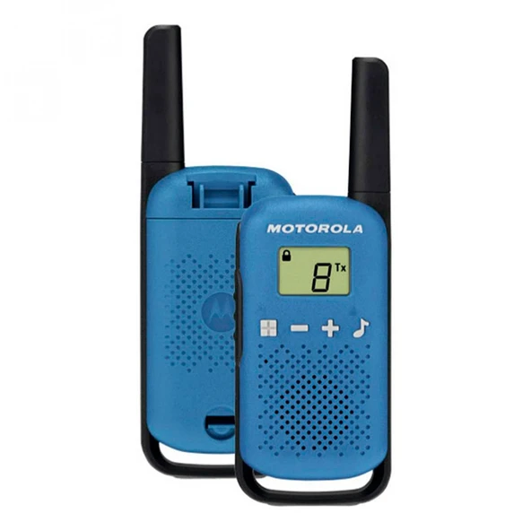 Motorola TLKR-T42 4 Km Kırmızı Pmr El Telsizi (2'Li Paket) ürün görseli 1