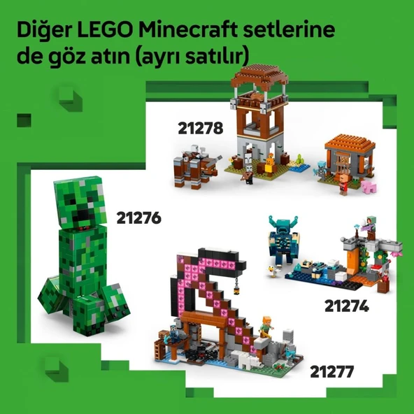 LEGO 21279  Minecraft Enderman Kulesi - Resim 8