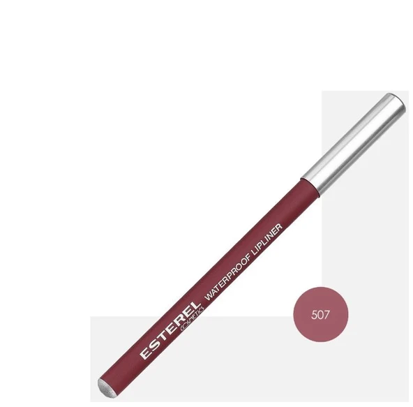 Esterel Waterproof Dudak Kalemi No: 507 Koyu Nude ürün görseli 1
