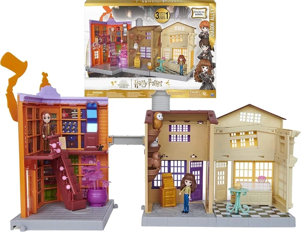 Wizarding World Small Doll Diagon Alley (Hermione ve Fred) ürün görseli 1