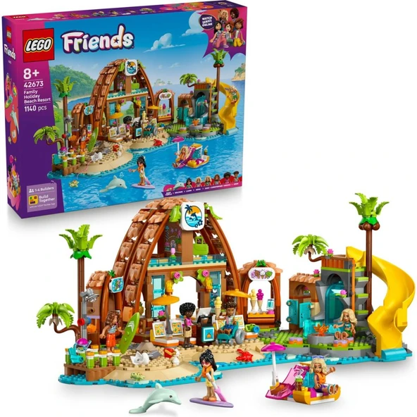 LEGO 42673  Friends Aile Tatil Köyü ürün görseli 1
