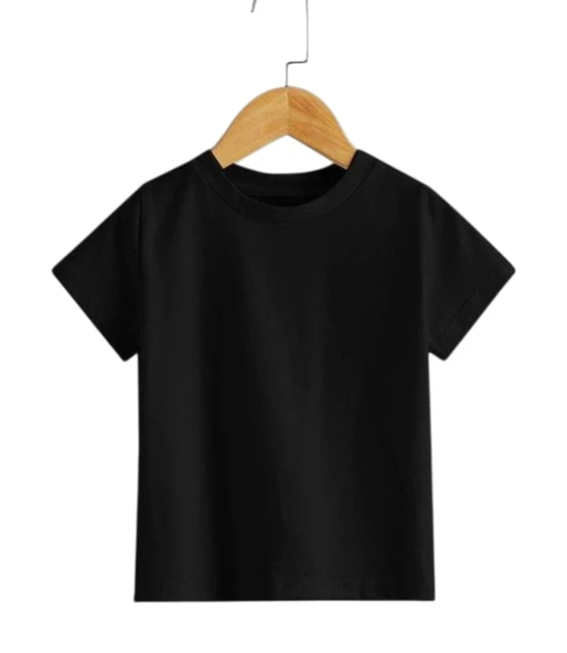 Çocuk Siyah Kısa Kol T-shirt ürün görseli 1