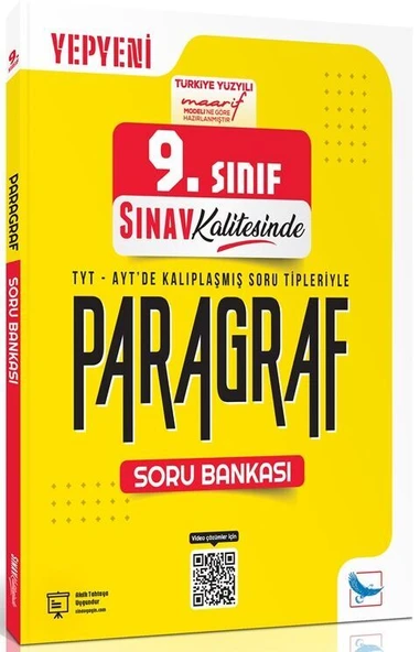 Sınav Yayınları 9. Sınıf Sınav Kalitesinde Paragraf Soru Bankası ürün görseli 1