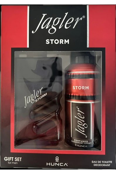 Jagler Storm Set Edt 90ml + Deodorant 150 ml Erkek YENİ DEO ürün görseli 1