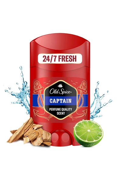 Old Spice Stick Captain 50 Ml - Resim 3