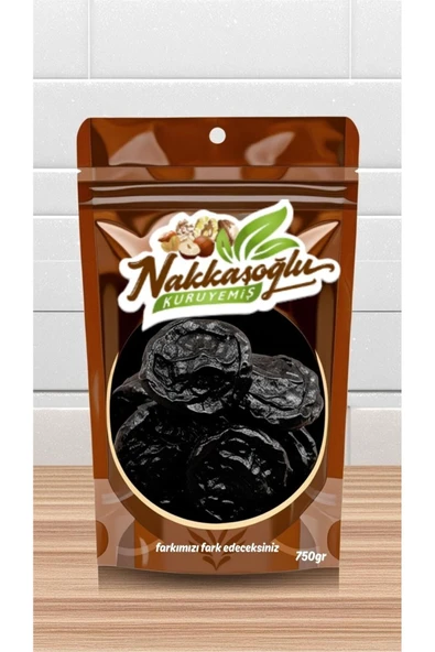 Nakkaşoğlu Kuruyemiş Çekirdeksiz Erik Kurusu 750gr ürün görseli 1