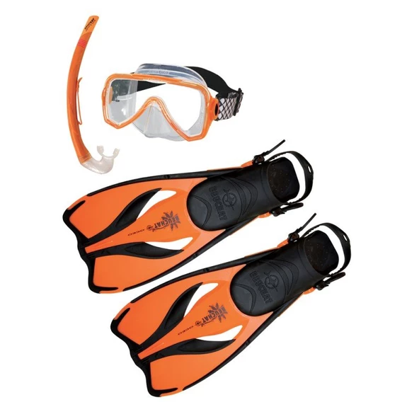 BEUCHAT SET PMS OCEO Çocuk Palet, Maske, Şnorkel ürün görseli 1