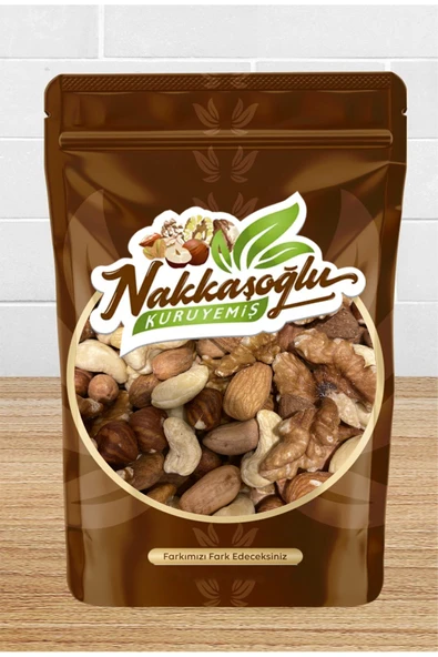 Nakkaşoğlu Kuruyemiş Çiğ Karışık Kuruyemiş 1 Kg ürün görseli 1