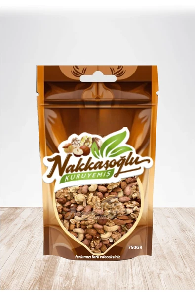 Nakkaşoğlu Kuruyemiş Çiğ Karışık Kuruyemiş 750Gr ürün görseli 1