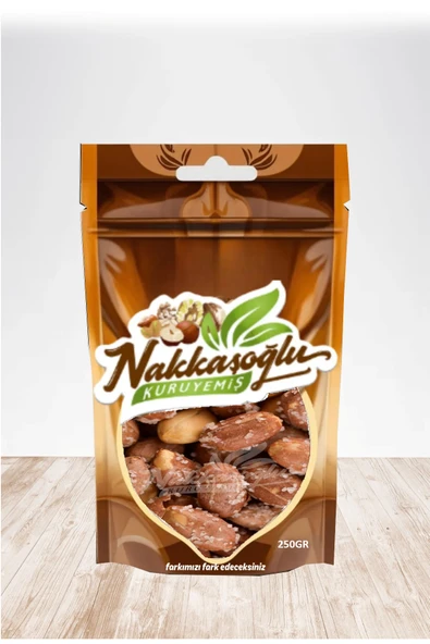 Nakkaşoğlu Kuruyemiş Kavrulmuş Tuzlu Jumbo Fıstık 250Gr ürün görseli 1