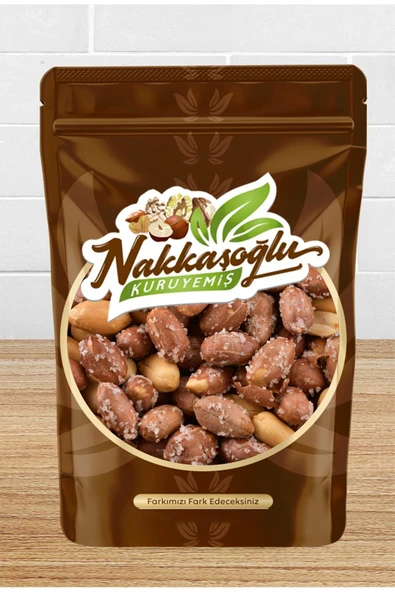Nakkaşoğlu Kuruyemiş Kavrulmuş Tuzlu Jumbo Fıstık 500gr ürün görseli 1