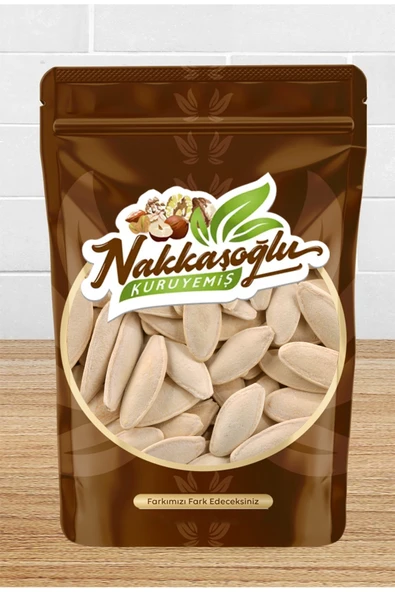 Nakkaşoğlu Kuruyemiş Kavrulmuş Tuzlu Jumbo Kabak Çekirdeği 750gr ürün görseli 1