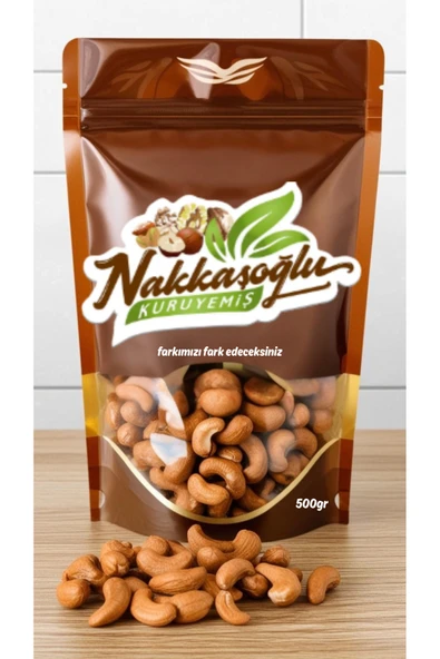 Nakkaşoğlu Kuruyemiş Kavrulmuş Kaju 500gr ürün görseli 1